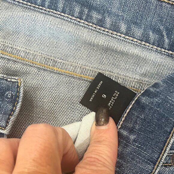 London Jeans Bootcut Distressed size 6 - Picture 6 of 10